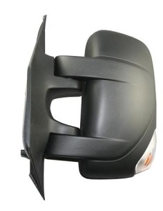RETROVISORE ESTERNO RENAULT MASTER 2010 - OPEL MOVANO 10'- NISSAN NV 400 10' MAN. C/FAN. NERO 2PIN 5W-16W DX DEPO 800150