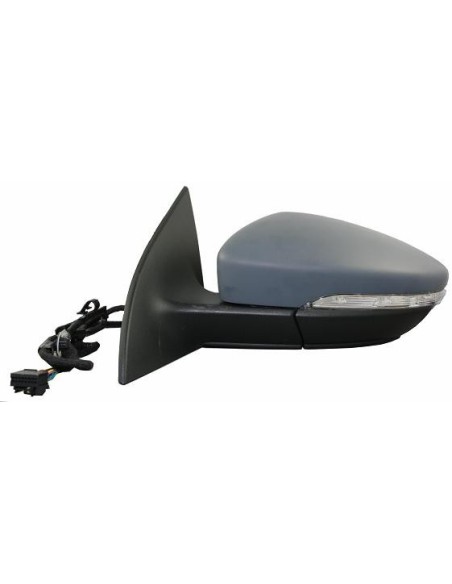 RETROVISORE ESTERNO VOLKSWAGEN SCIROCCO 2008 ELETT. TERM. RIB. C/FAN. E LUCE DI CORT. C/PRIM. 9PIN DX DEPO 800248