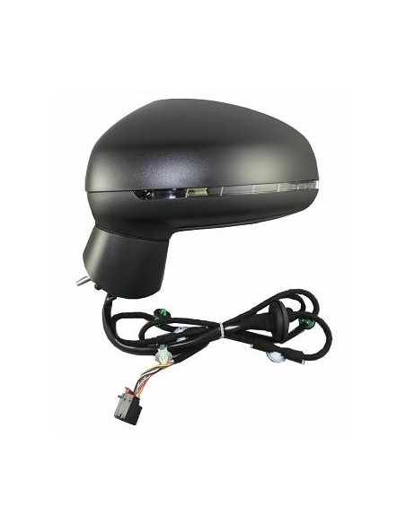 RETROVISORE ESTERNO AUDI A1 2010 ELETT. TERM. RIB. C/FAN. C/PRIM. 8PIN DX DEPO 800254