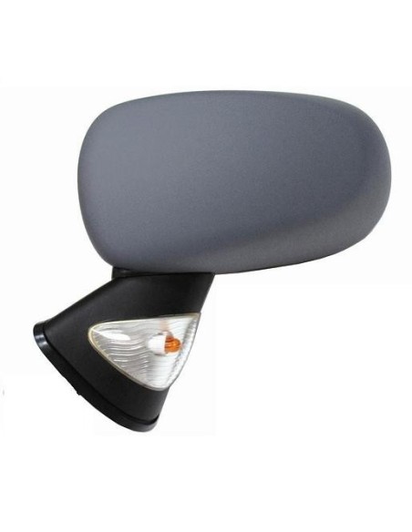 RETROVISORE ESTERNO RENAULT MODUS 2006 in poi  MECC. C\\SONDA C/PRIMER C\\FAN. BIANCO DX DEPO 800480