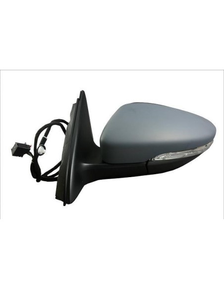 RETROVISORE ESTERNO VOLKSWAGEN JETTA 2011 EL. TERM. RIB. MEM. C/FAN. E LUCE DI CORT. 13PIN C/PRIM. DX DEPO 800548