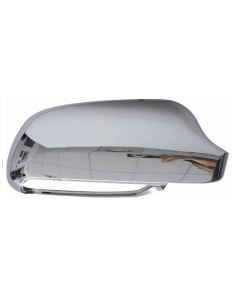 CALOTTA RETROVISORE AUDI A4 07/09 in poi  - A3 3/5 P. 05/10 in poi  - A5 COUPE' 11' - A5 SPORTBACK 09' CROMATA IN ALLUM. DX DEP