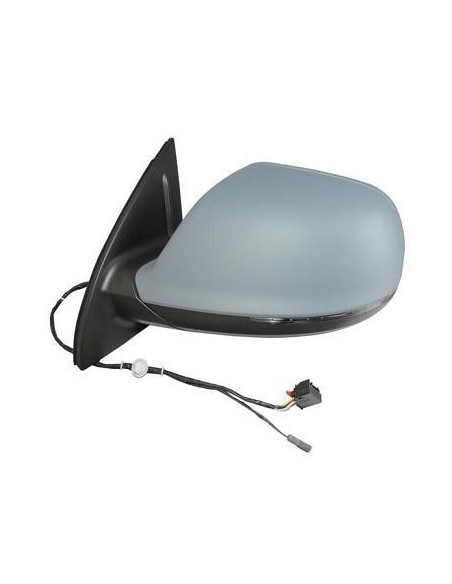 RETROVISORE ESTERNO AUDI Q7 2009 ELETT. TERM. C/FAN. C/PRIM. LANE ASSIST 8PIN DX DEPO 801014