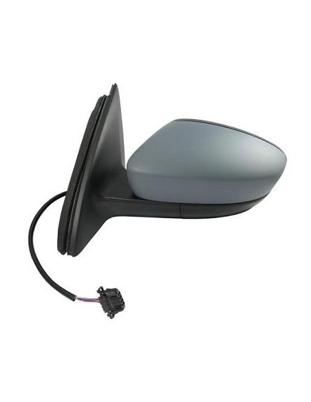RETROVISORE ESTERNO SEAT TOLEDO 2013 - SKODA RAPIDE 2013 - RAPIDE SPACEBACK 13' ELETT. TERM. 5PIN. C/PRIMER DX DEPO 801024
