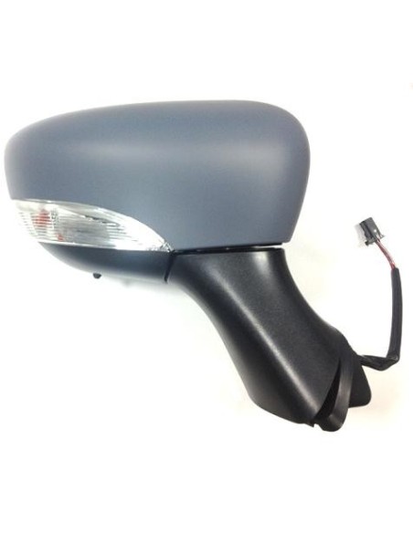 RETROVISORE ESTERNO RENAULT CLIO 2012 ELETT. TERM. C/SONDA C/FAN. C/PRIMER 9PIN DX DEPO 801066