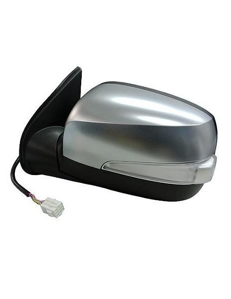 RETROVISORE ESTERNO ISUZU D-MAX 2007 ELETTRICO RIBALT. C/FAN. CROMATO 7PIN DX DEPO 801093