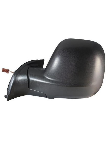 RETROVISORE ESTERNO CITROEN BERLINGO 13' - PEUGEOT PARTNER 13' ELETT. TERM. C/SONDA 7PIN NERO DX DEPO 801203