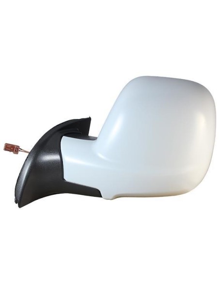 RETROVISORE ESTERNO CITROEN BERLINGO 13' - PEUGEOT PARTNER 13' EL. TERM. RIB. C/SONDA 9PIN C/PRIM. DX DEPO 801207