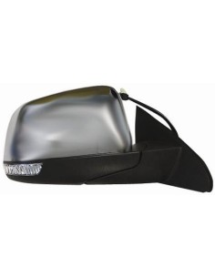 RETROVISORE ESTERNO CHRYSLER JEEP GRAND CHEROKEE 2011 in poi  EL. TERM. C/MEM. C/FAN. C/BLIND SPOT CROMATO DX DEPO 801275