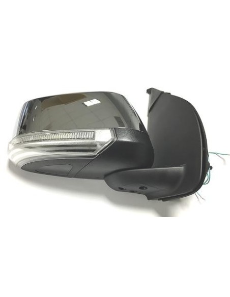 RETROVISORE ESTERNO NISSAN PATHFINDER 2010 ELETT. TERM. RIB. C/FAN. CROMATO (9PIN) DX DEPO 801295