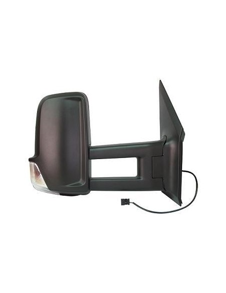 RETROVISORE ESTERNO VOLKSWAGEN LT 2006 - CRAFTER 2006 ELETT. TERM. BRACCIO LUNGO C/FAN. DX DEPO 801381