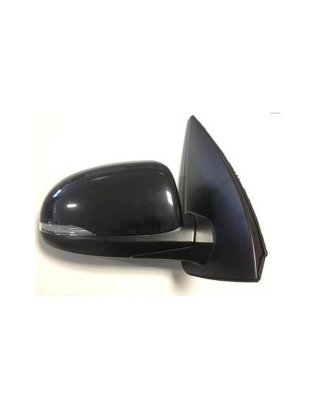 RETROVISORE ESTERNO HYUNDAI I-10 2011 ELETT. TERM. C/FAN. A LED NERO 6PIN DX DEPO 801553