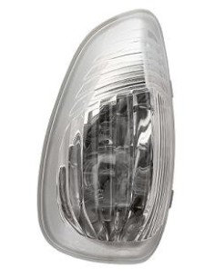 FANALE RETROVISORE ESTERNO RENAULT MASTER 2010 - OPEL MOVANO 10'- NISSAN NV 400 BIANCO 5W-16W DX DEPO 801724