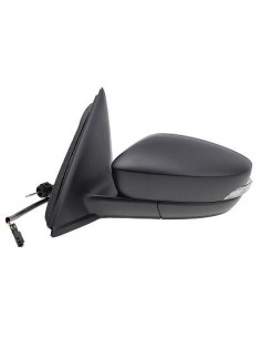 RETROVISORE ESTERNO SKODA FABIA 2015 MECCANICO NERO C/FAN. DX DEPO 801990