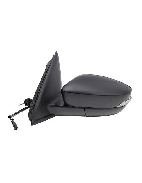RETROVISORE ESTERNO SKODA FABIA 2015 MECCANICO NERO C/FAN. DX DEPO 801990