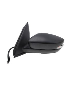 RETROVISORE ESTERNO SKODA FABIA 2015 ELETT. TERM. NERO 6PIN C/FAN. DX DEPO 801994