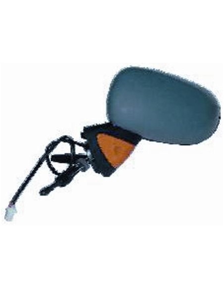 RETROVISORE ESTERNO RENAULT MODUS MECC. C\\SONDA C/PRIMER C\\FAN. ARANCIO DX DEPO 87120