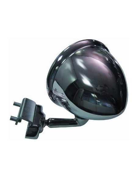RETROVISORE ESTERNO A CALICE CROMATO A MORSETTODEPO 88540