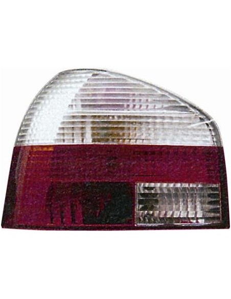 KIT FANALE POSTERIORE AUDI A3 96 BIANCO - ROSSO PRISMATICODEPO MK.AD.9