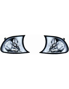 KIT FANALINO ANTERIORE BMW SERIE 3 E46 COUPE' CRYSTAL CROMATODEPO MK.BM.22