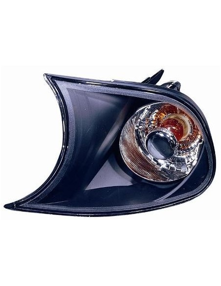 KIT FANALINO ANTERIORE BMW SERIE 3 E46 COUPE' CRYSTAL PARAB. NERADEPO MK.BM.38