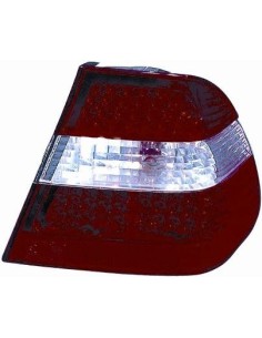 KIT FANALE POSTERIORE BMW SERIE 3 E46 BERLINA BIANCO-ROSSO A LED SOLO ESTERNO DEPO MK.BM.41