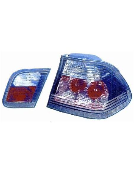 KIT FANALE POSTERIORE BMW SERIE 3 E46 COUPE' FUME'DEPO MK.BM.5