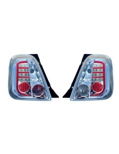 KIT FANALE POSTERIORE FIAT 500 2007 A LED DX DEPO MK.FT.12