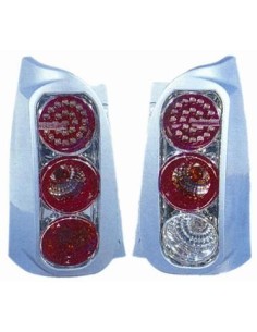 KIT FANALE POSTERIORE MERCEDES SMART FORTWO A LED CORNICE CROMATADEPO MK.ME.4