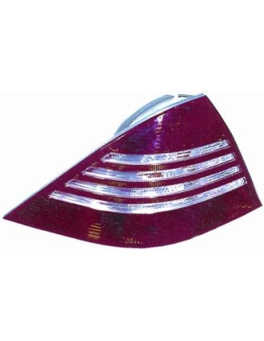 KIT FANALE POSTERIORE MERCEDES CLASSE S 98' CON LED BIANCO\\ROSSODEPO MK.ME.7