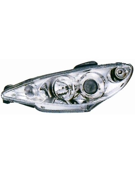 KIT PROIETTORE PEUGEOT 206 2002 C\\LENTICOLARE CROMATODEPO MK.PG.15