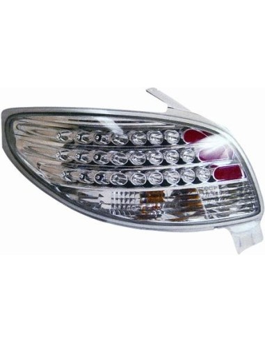 KIT FANALE POSTERIORE PEUGEOT 206 MOD. LED CROMATODEPO MK.PG.8