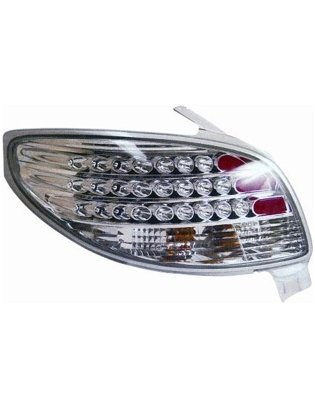 KIT FANALE POSTERIORE PEUGEOT 206 MOD. LED CROMATODEPO MK.PG.8