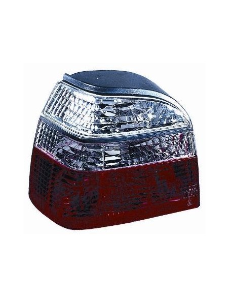 KIT FANALE POSTERIORE VOLKSWAGEN GOLF III ROS/BIANCO PRISMATICODEPO MK.VW.1