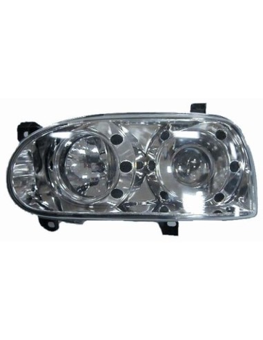 KIT PROIETTORE VOLKSWAGEN GOLF III CROMATO CON LENTICOLAREDEPO MK.VW.15