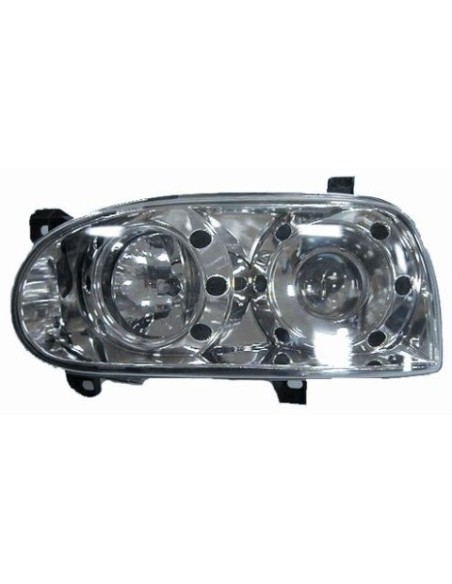 KIT PROIETTORE VOLKSWAGEN GOLF III CROMATO CON LENTICOLAREDEPO MK.VW.15