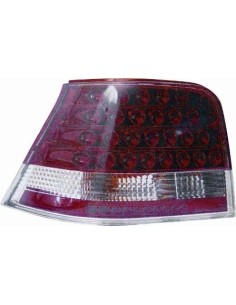 KIT FANALE POSTERIORE VOLKSWAGEN GOLF IV MOD. LED ROSSO - CROMATODEPO MK.VW.19