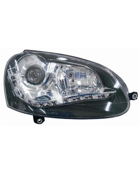 KIT PROIETTORE VOLKSWAGEN GOLF V 2003 CON LENTIC.A LED PAR. NERADEPO MK.VW.33