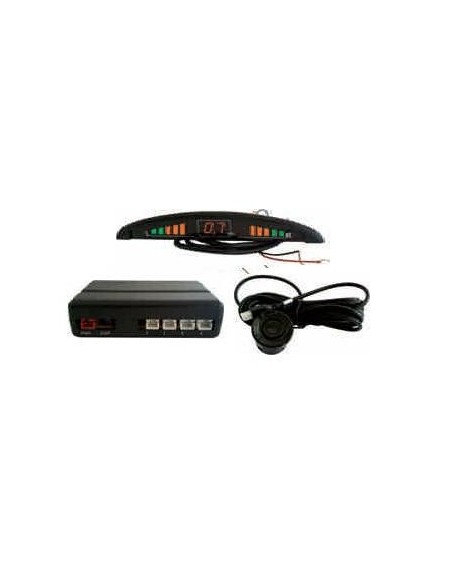 SENSORE PARCHEGGIO A 4 SENSORI CON DISPLAY CON FILODEPO PS2