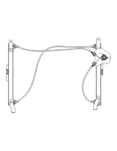 MECCANISMO ALZACRISTALLO ANTERIORE DX MINI COOPER 01-06 MINI ONE/COOPER (R50) 09/01 in poi  01.3514 AC ROLCAR