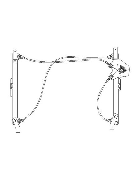 MECCANISMO ALZACRISTALLO ANTERIORE DX MINI COOPER 01-06 MINI ONE/COOPER (R50) 09/01 in poi  01.3514 AC ROLCAR