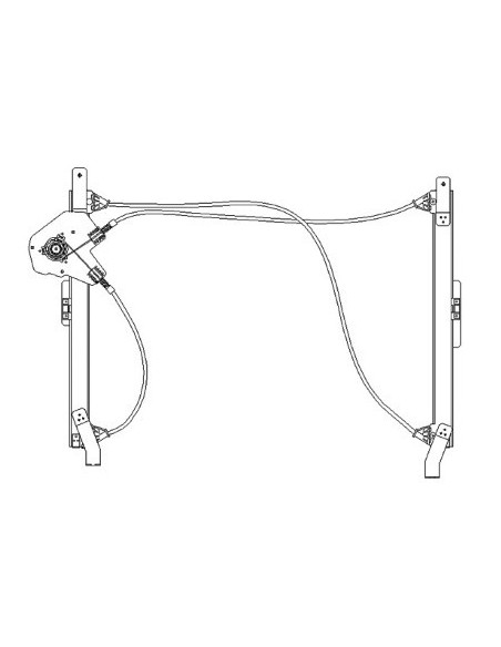 MECCANISMO ALZACRISTALLO ANTERIORE DX MINI COOPER 06 in poi  MINI COOPER-ONE (R50-52-53) 09/04 in poi  01.3516 AC ROLCAR