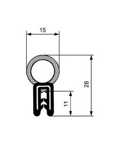 TRAFILATO PSL VANO BAULE - IN ROTOLI 820701115E SICCOM