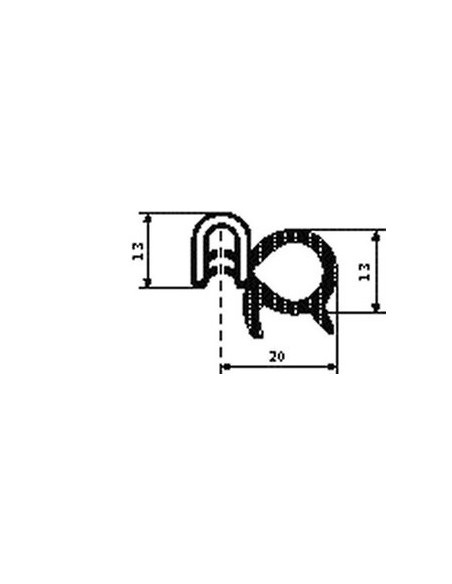 GUARNIZIONE PORTA DAILY TT 820713115Z SICCOM