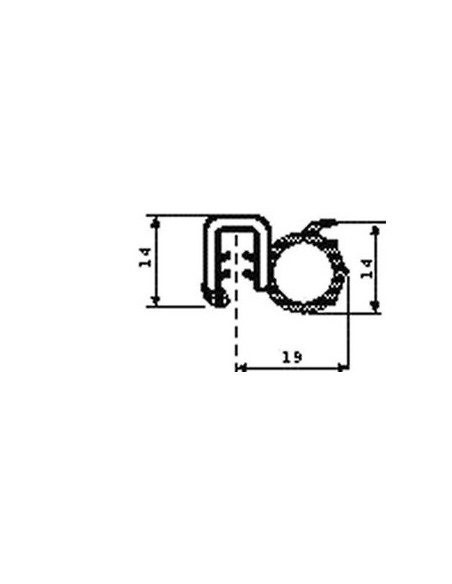 TRAFILATO PSL VANO PORTA -IN ROTOLI 828506125Z SICCOM