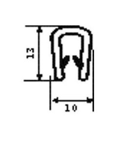 CANALINO COPRIBORDO ANIMATO PVC 50 MT 850001112F SICCOM