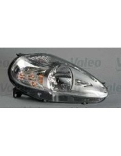 FARO ANTERIORE PROIETTORE DX H4 C/MOTOR EL FIAT GRANDE PUNTO 09/05 in poi  SPINETTA BIANCA VALEO 088902
