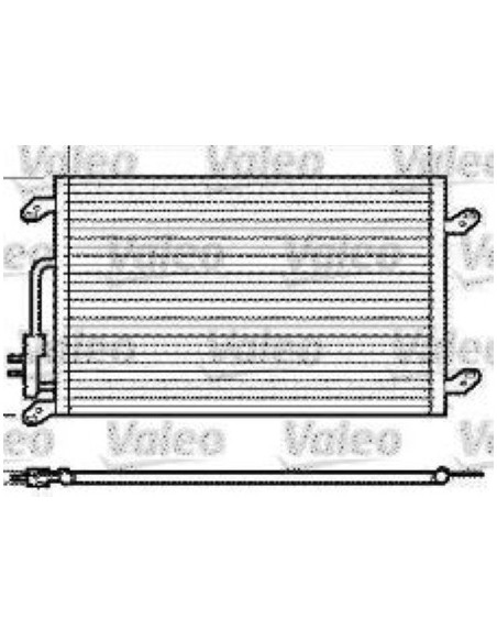 RADIATORE CONDENSATORE LIBRA'99 in poi  817386 VALEO