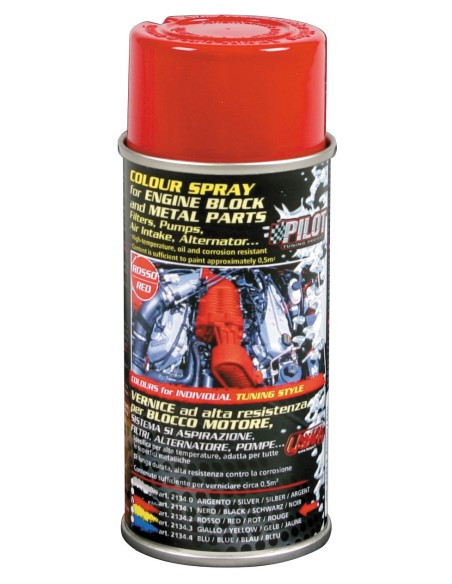 VERNICE SPECIALE PER PARTI MOTORE ROSSO 21342 LAMPA
