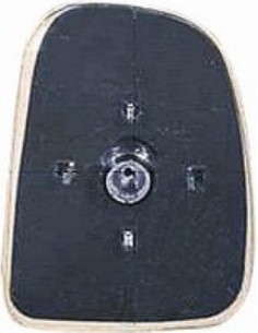 VETRINO SPECCHIO C/PIASTRA FORD TRANSIT 96' DX DEPO 00154